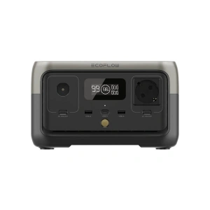 EcoFlow - RIVER 2 Taşınabilir Güç Kaynağı- 256Wh Kapasite, 300W (X-Boost 600W) Çıkış
