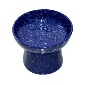 Eğimli Yüksek Seramik Mama ve Su Kabı - Ergonomik Tasarım