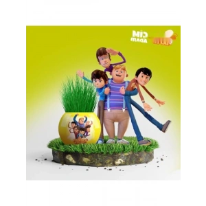 Eğitici Çim Adam Yetiştirme Kiti - 6lı Set