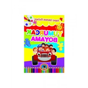 Eğitici Çocuk Boyama Kitabı - Yumurcak Boyama