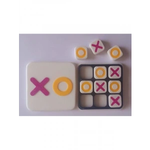 Eğitici Mini XOX Oyunu Seti, 5.8 cm x 5.8 cm