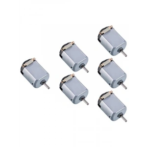Eğitici Motor, 3V - 6V DC Mini Motor Seti, 6 Adet