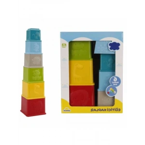 Eğitici Renkli Oyun Kapları Seti