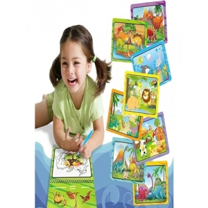 Eğitici Sihirli Boyama Kitabı, Hayvan Temalı