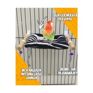 Eğlenceli Kuş Salıncağı, Siyah Beyaz Renk Seçeneği