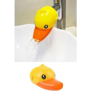 Eğlenceli Ördek Figürlü Musluk Başlığı, Çocuklar için Su Kullanım Aracı