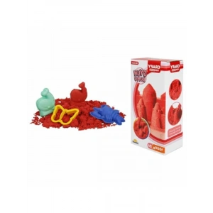Eğlenceli Oyun Kumu 1000 gr Kırmızı