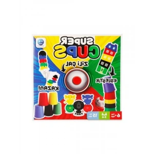 Eğlenceli Super Cups Oyun Seti, Aile Oyunları için