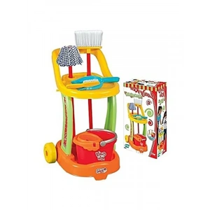 Eğlenceli Temizlik Arabası Seti