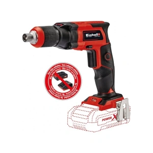 Einhell Akülü Alçıpan Vidalama TE-DY 18 Li-Solo Power X-Change (Lityum-İyon, 18 V, 4000 dev/dk, Derinlik Mesnedi, Sürekli Çalışma, Akü ve Şarj Cihazı dahil değildir, Çanta dahildir) - 4259980