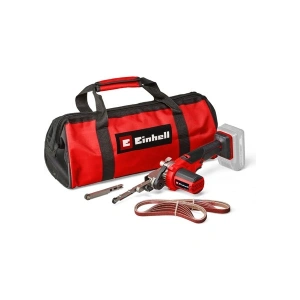 Einhell Akülü Bant Eğe TE-BF 18 Li-Solo Power X-Change (18 V, 1.700 m/dk hıza kadar, 9 mm ve 13 mm 2x zımpara kolu, 12x zımpara bandı dahil, Akü Dahil Değildir) - 4461000