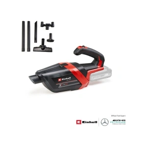 Einhell Akülü El Süpürgesi TE-HV 18/06 Li-Solo Power X-Change (18V, 72 mbar emiş gücü, dar alan başlığı, döşeme başlığı, zemin başlığı, 0,6 L toz haznesi dahil, akü dahil değildir) - 2347190