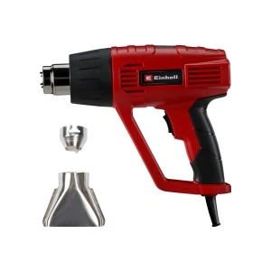 Einhell Sıcak Hava Tabancası TC-HA 2000/1 (2.000 W, 2 sıcaklık kademesi 350°C/550°C, 2 güç kademesi, aşırı ısınma koruması, 2 parçalı aksesuar dahil) - 4520184