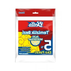 Eko Paket %30 Mikrofiberli Temizlik Bezi 5Li Set