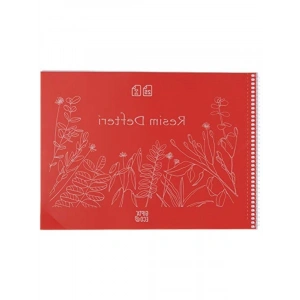 Eko Spiralli 25 Yaprak Resim Defteri, 25X35 cm, Asorti Seçenek