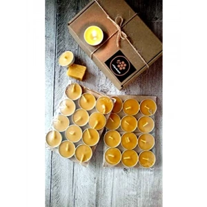 Ekonomik Boy Balmumu Tealight Mum - 24 Adet