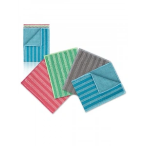 Ekonomik Pakette Mikrofiber Temizlik Bezi, 4’lü Set, Yağ & Kir Sökücü