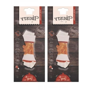 Ekstra Et Kaplamalı Düğüm Kemik 55g (2li Paket)