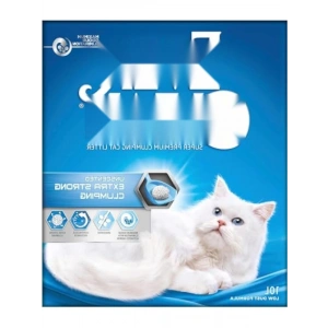 Ekstra Güçlü Kokusuz Topaklanan Kedi Kumu, 10 lt