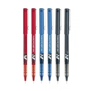 Ekstra İnce Tükenmez Kalem Seti, 0.5 mm, 6lı