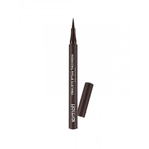 Ekstra Mat Bitişli Likit Eyeliner - Yoğun Siyah 002