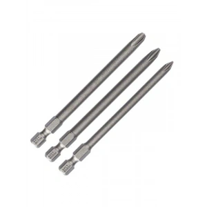Ekstra Sert Tornavida Ucu Seti, 3 Parça ve 89 mm Uzunlukta