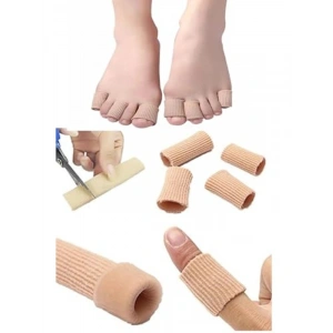 El Ayak Parmak Koruyucu Silikon Tüp, 7 cm, Tırnak Batması Koruma