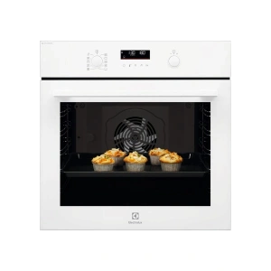 Electrolux EOD6F77WV 600 Serisi Steambake Buhar Ilaveli Katalitik ve Aquaclean Temizlemeli 72 Lt A+ Wi-Fi Beyaz Cam Ankastre Fırın