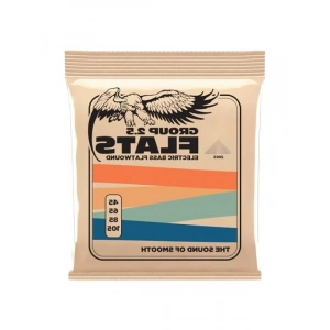 Elektrikli Bas Teli, Kalınlık 45 – 105 Flatwound