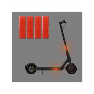 Elektrikli Scooter Bisiklet Uyarıcı Reflektif İkaz Sticker 4lü