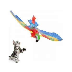 Elektrikli Uçan Papağan Kedi Oyuncağı, Hareketli İnteraktif Oyun