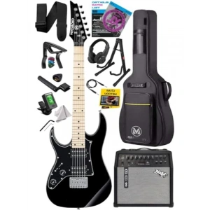 Elektro Gitar Seti - 50W Amfi ile Maple Klavye