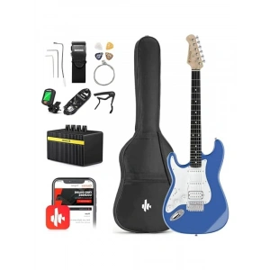 Elektro Gitar Seti, Lake Blue Renk Seçeneği