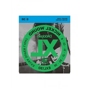 Elektro Gitar Tel Seti, Daddario Exl130, 8-38