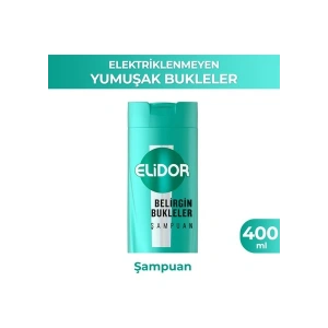 Elidor Şampuan Belirgin Bukleler 400 ml