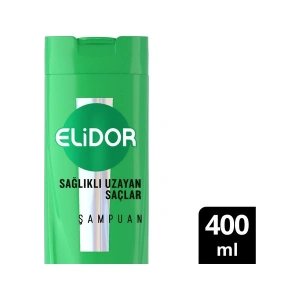 Elidor Superblend Saç Bakım Şampuanı Sağlıklı Uzayan Saçlar Biotin Argan Yağı Arjinin 400 ml