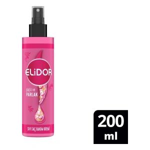 Elidor Superblend Sıvı Saç Bakım Kremi Güçlü Ve Parlak E Vitamini Makademya Yağı Kolajen 200 ml
