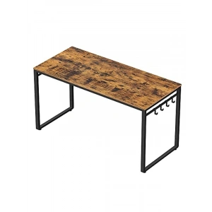 Endüstriyel Tasarımlı Ofis Masası, 140 x 60 cm Ölçülerinde