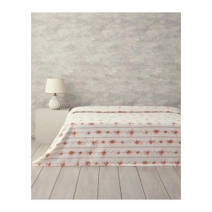 English Home Flower Line Çift Kişilik Pike Turuncu