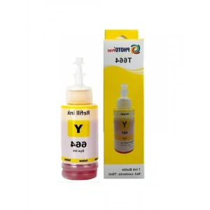 Epson ECOPRINT L3060 664 T6644 Uyumlu Sarı Muadil Mürekkep 70 ML