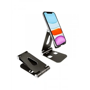 Ergonomik Ayarlanabilir Katlanabilir Telefon Tutucu, Kaymaz Taban