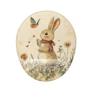 Ergonomik Bilek Destekli Mouse Pad, Sevimli Tavşan Desenli