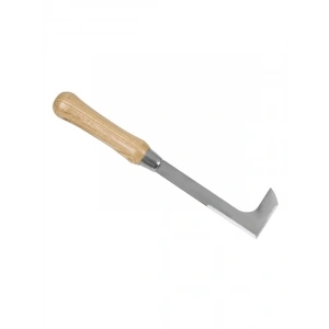 Ergonomik Dişbudak Saplı Paslanmaz Çelik Bahçe Ayıklama Bıçağı