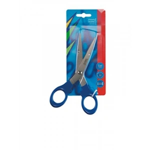 Ergonomik Mavi Saplı 160 mm Kağıt Makası