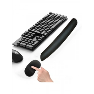 Ergonomik Mouse ve Klavye Bilek Destek Pedi Seti