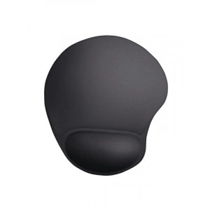 Ergonomik Mousepad - Kaymaz Alt Yüzey ile Siyah