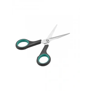 Ergonomik Paslanmaz Çelik Makas, Turkuaz-Siyah