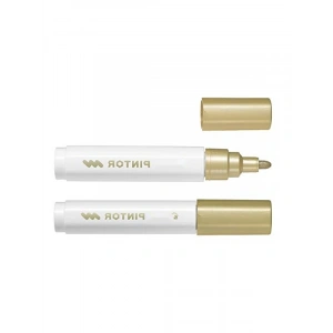 Ergonomik Su Bazlı Pigment Mürekkepli Boya Markörü, Altın Renk