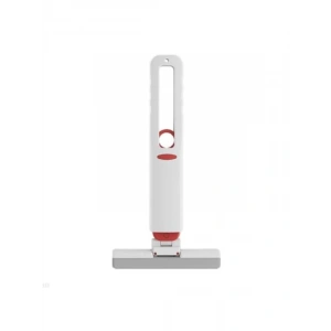 Ergonomik Tasarımlı Sıkmalı Mini Mop - Beyaz ve Kırmızı, Tek Elle Kullanım