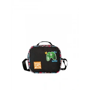 Erkek Çocuk İçin Siyah Beslenme Çantası, Game Time